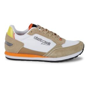 Roberto Cavalli Sport ColorBlock Logo Sneakers Size 7.5